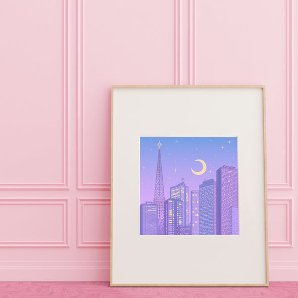 Moon City Print