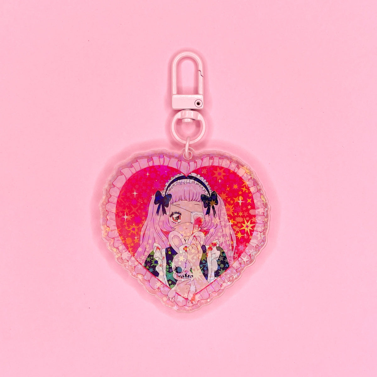 Bleeding Heart Keychain – Candy Corpse