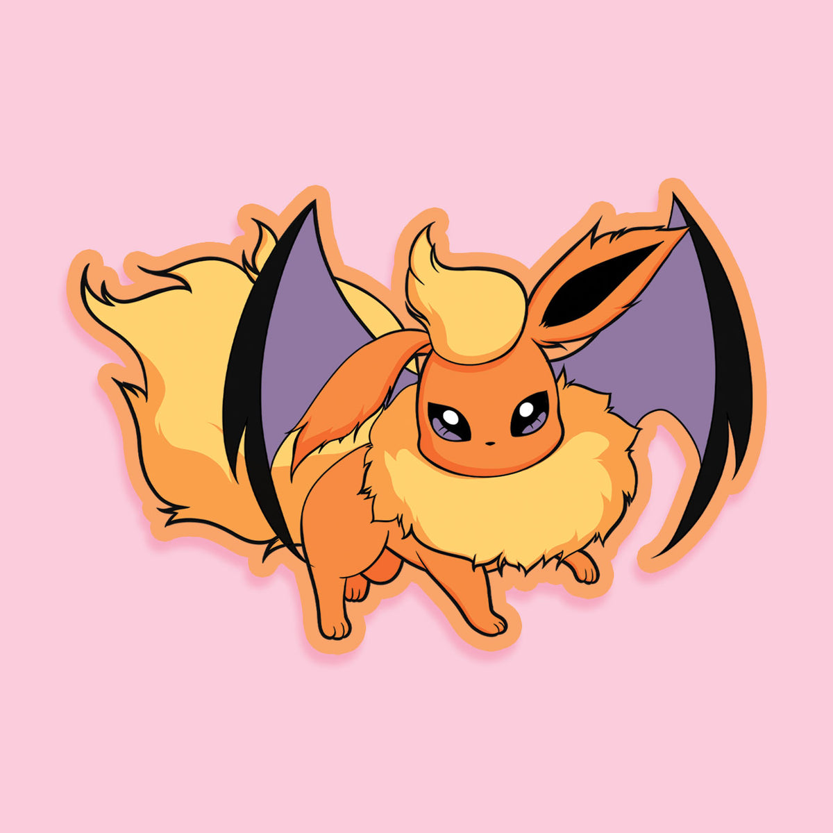 Fire Baby Sticker Candy Corpse